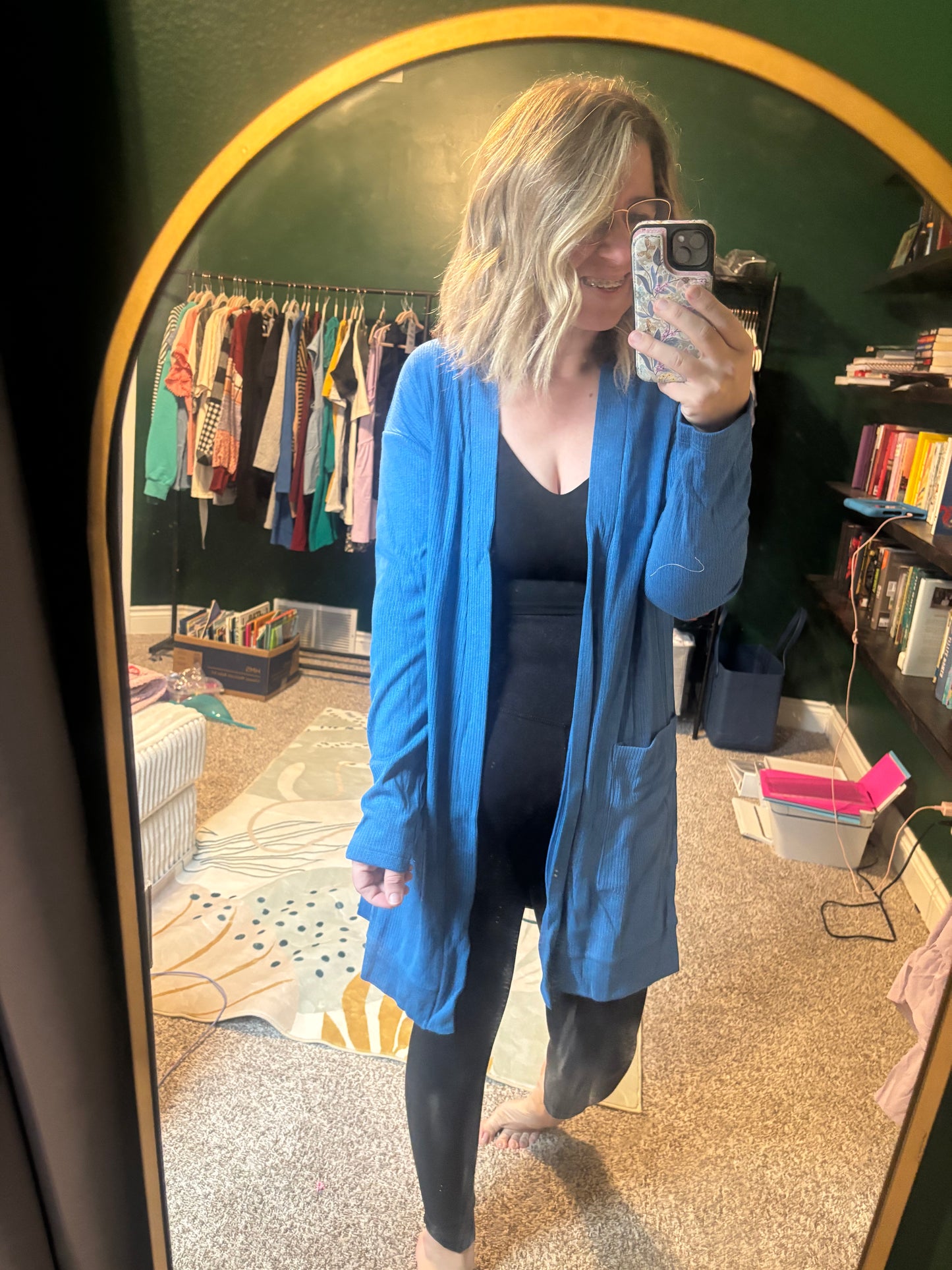 Soft Ribbed Cardigan