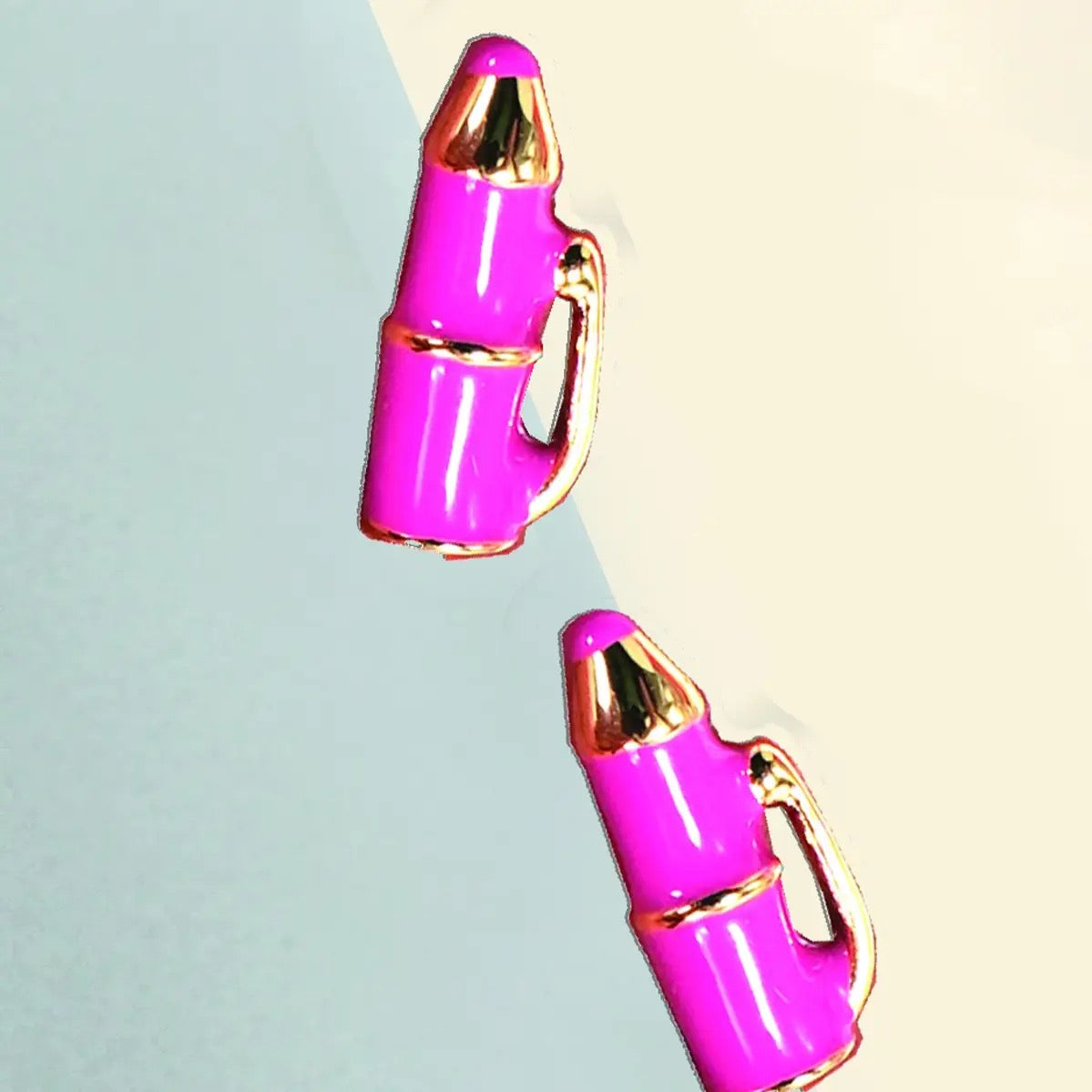 Pencil Stud Earrings
