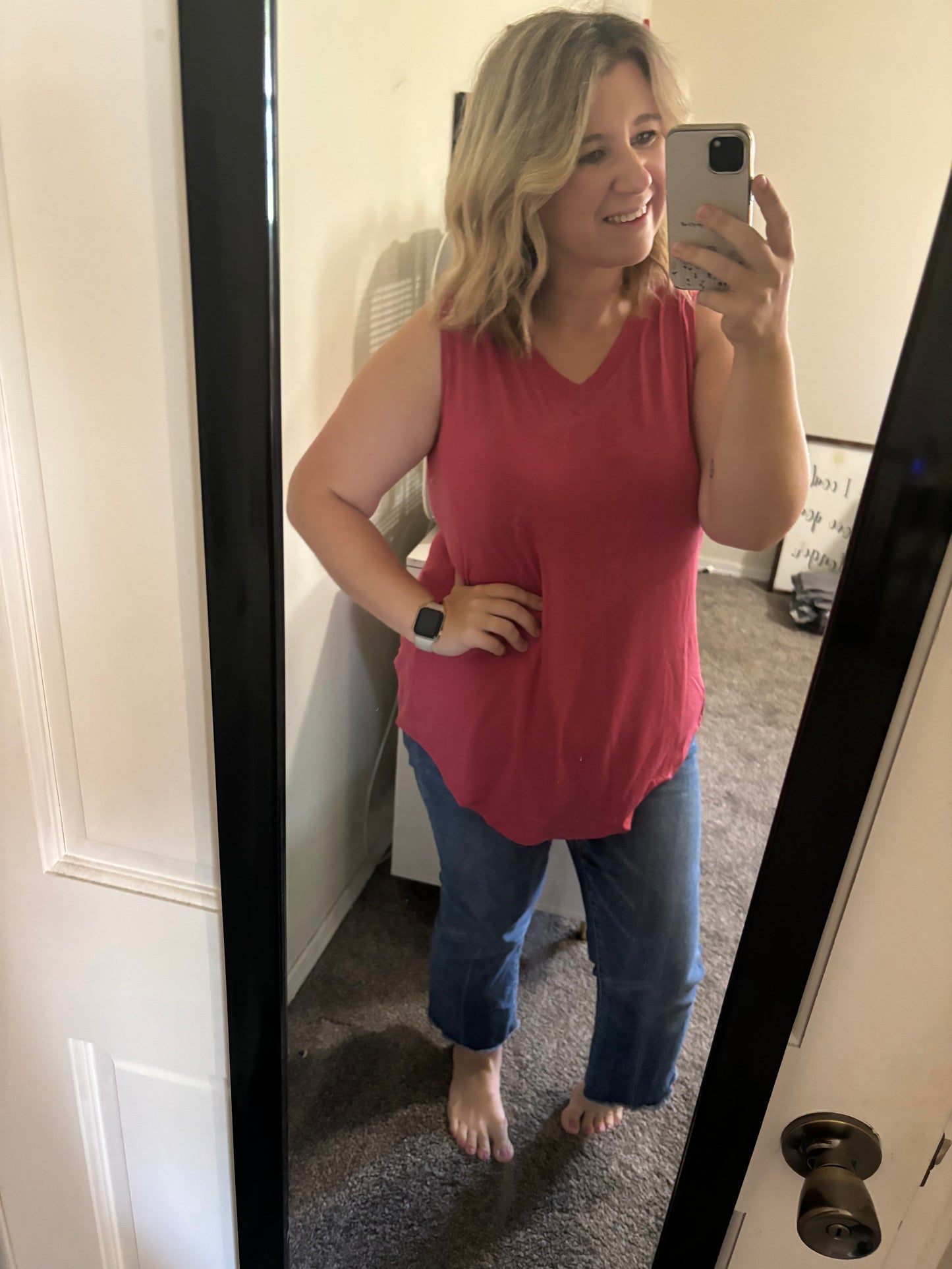 Zenana V-Neck Flowy Tank