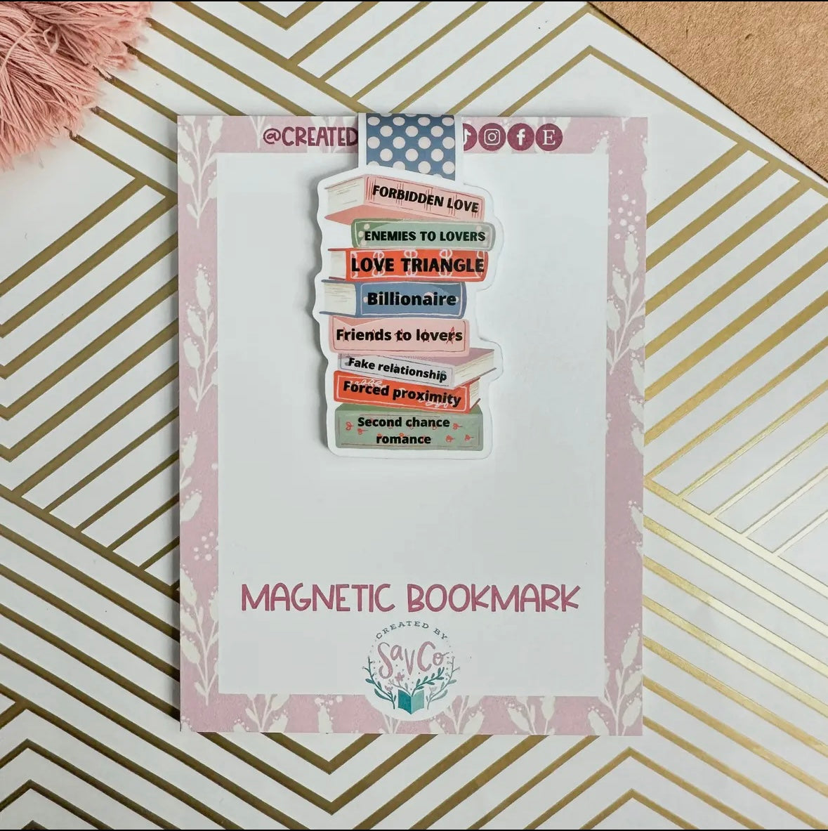 Magnetic Bookmarks
