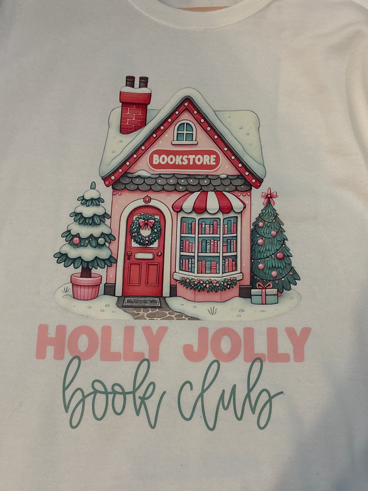 Holly Jolly Book Club Crewneck Sweatshirt