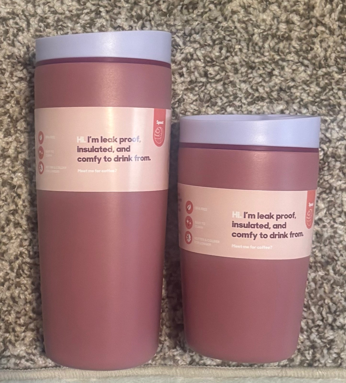 12 oz. Stainless Steel Insulated Travel Cup