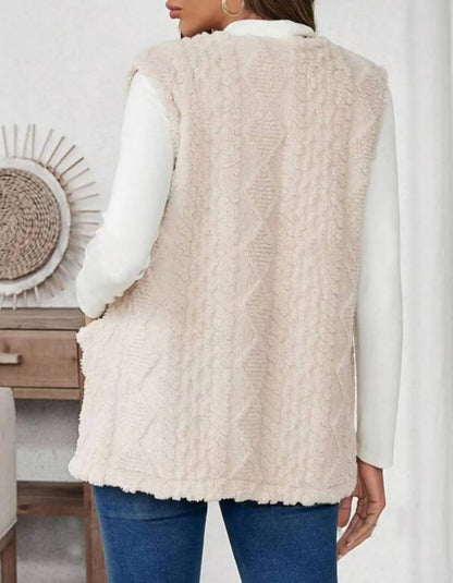 Plush Pocket Vest