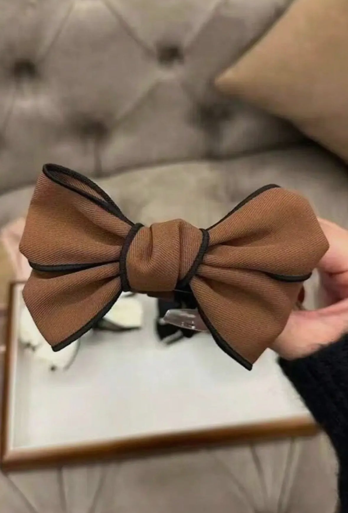Double Bow Claw Clip