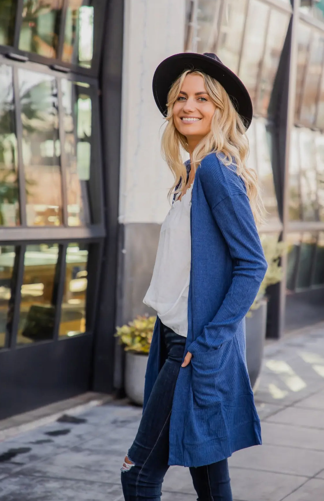 Soft Ribbed Cardigan