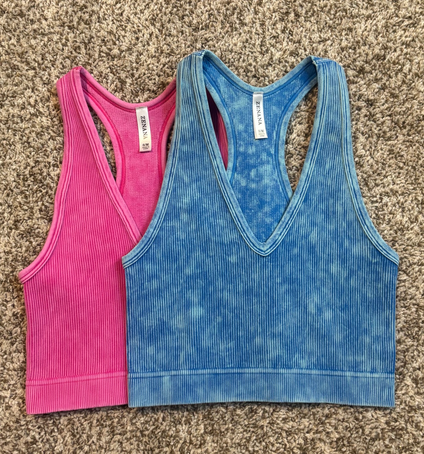 V-Neck Seamless Racerback Bralette