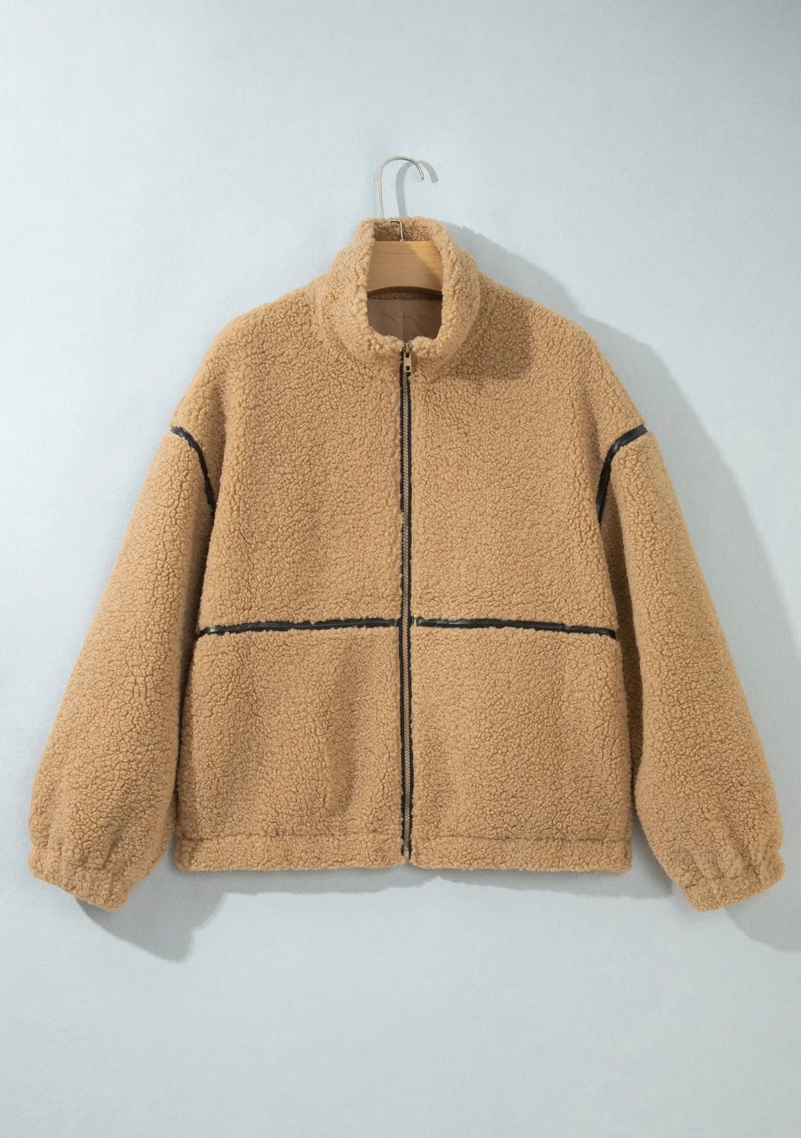 Standing Collar Fleece Jacket