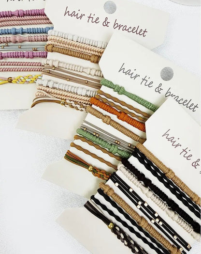 Boho Bracelet Hair Ties