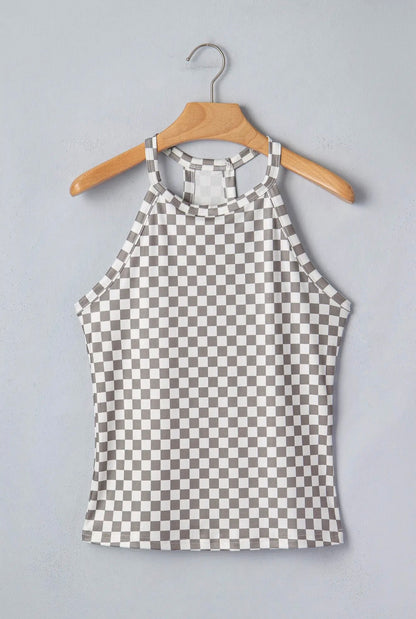 Checkered Tank Top