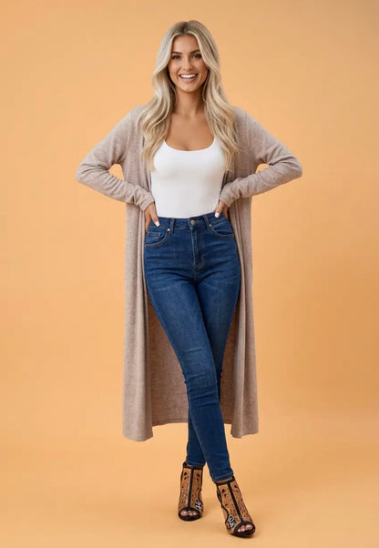 Long Sleeve Duster Cardigan