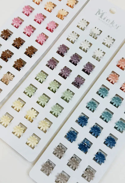 24 Piece Assorted Daisy Claw Clips