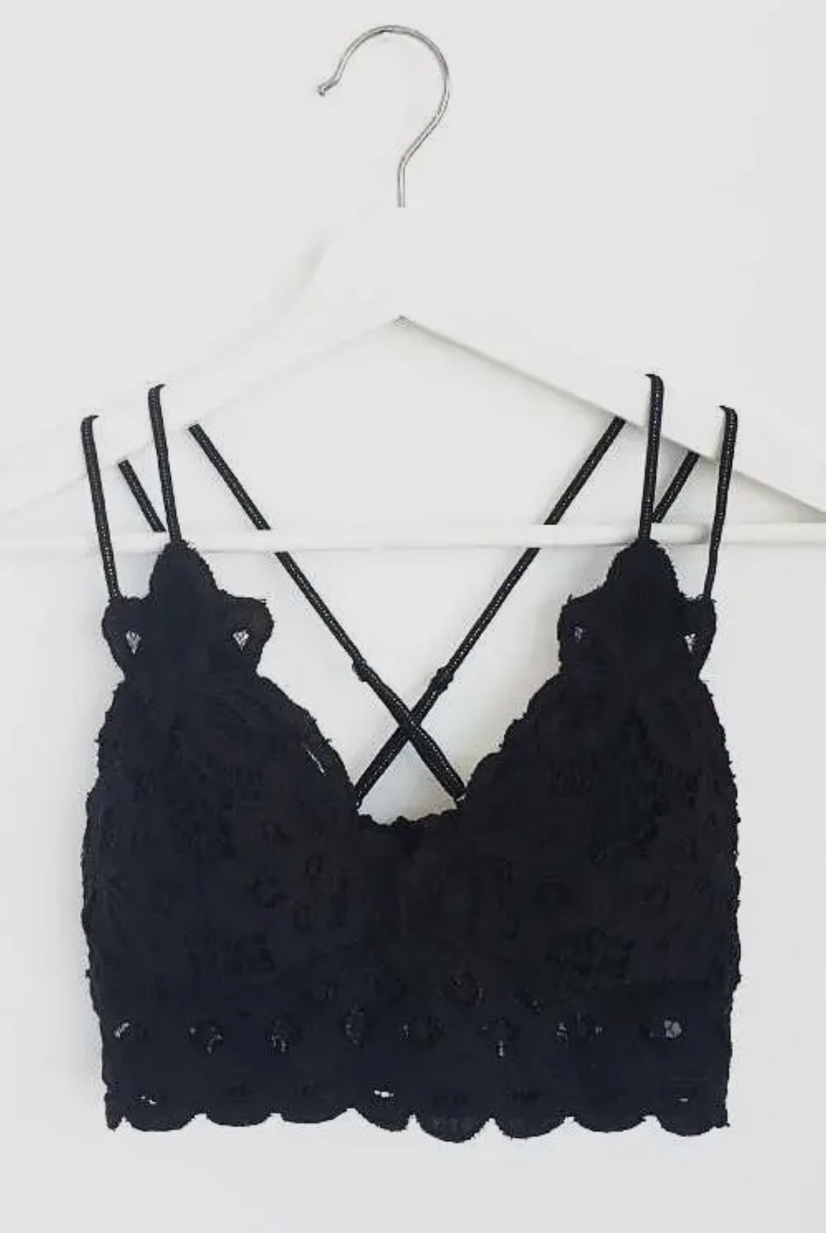 Lace Bralette-Plus Size