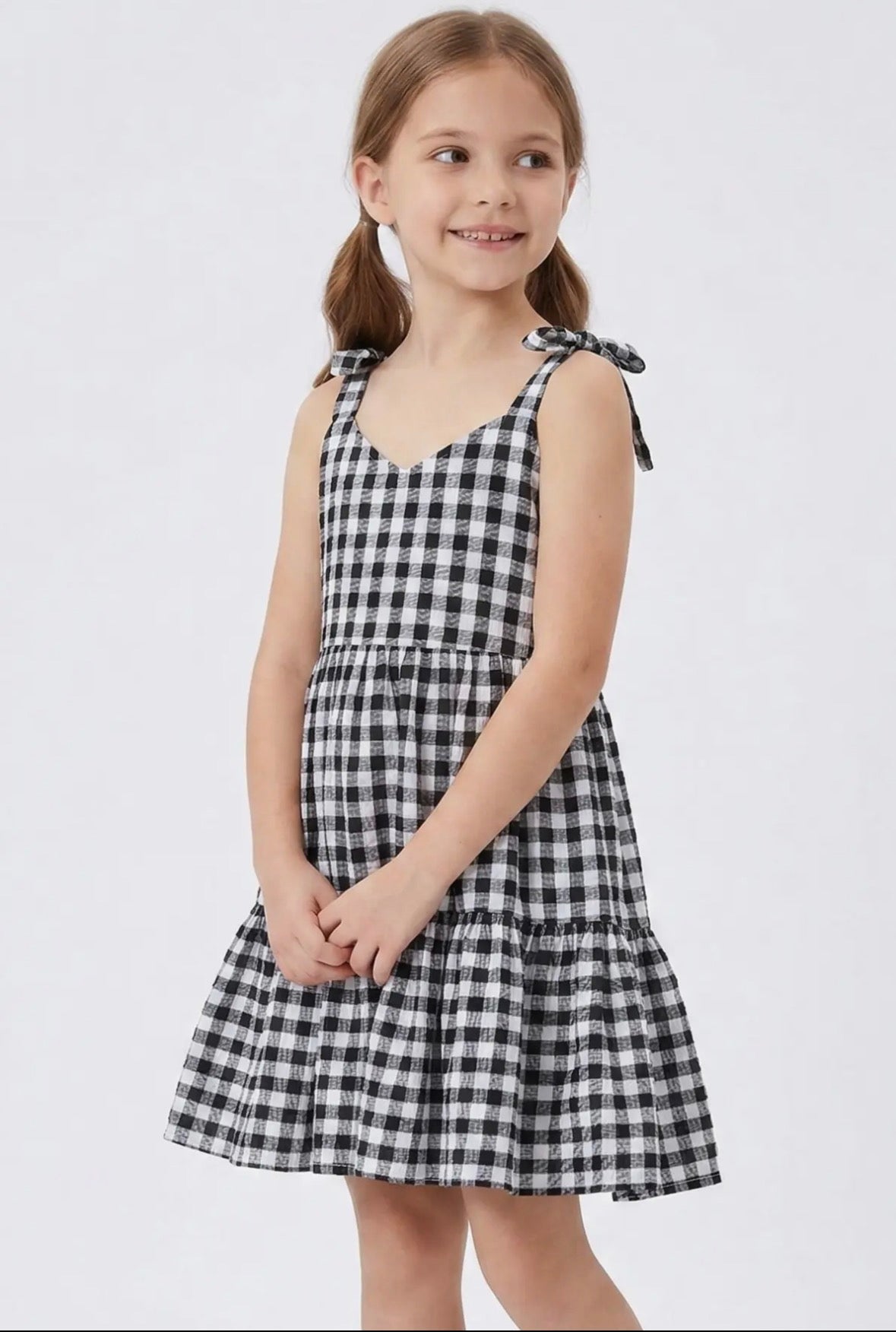 Mommy & Me Gingham Dress-Kid