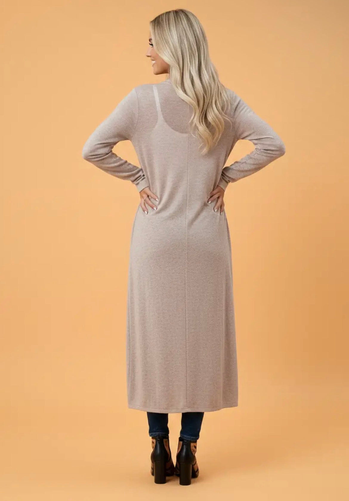 Long Sleeve Duster Cardigan