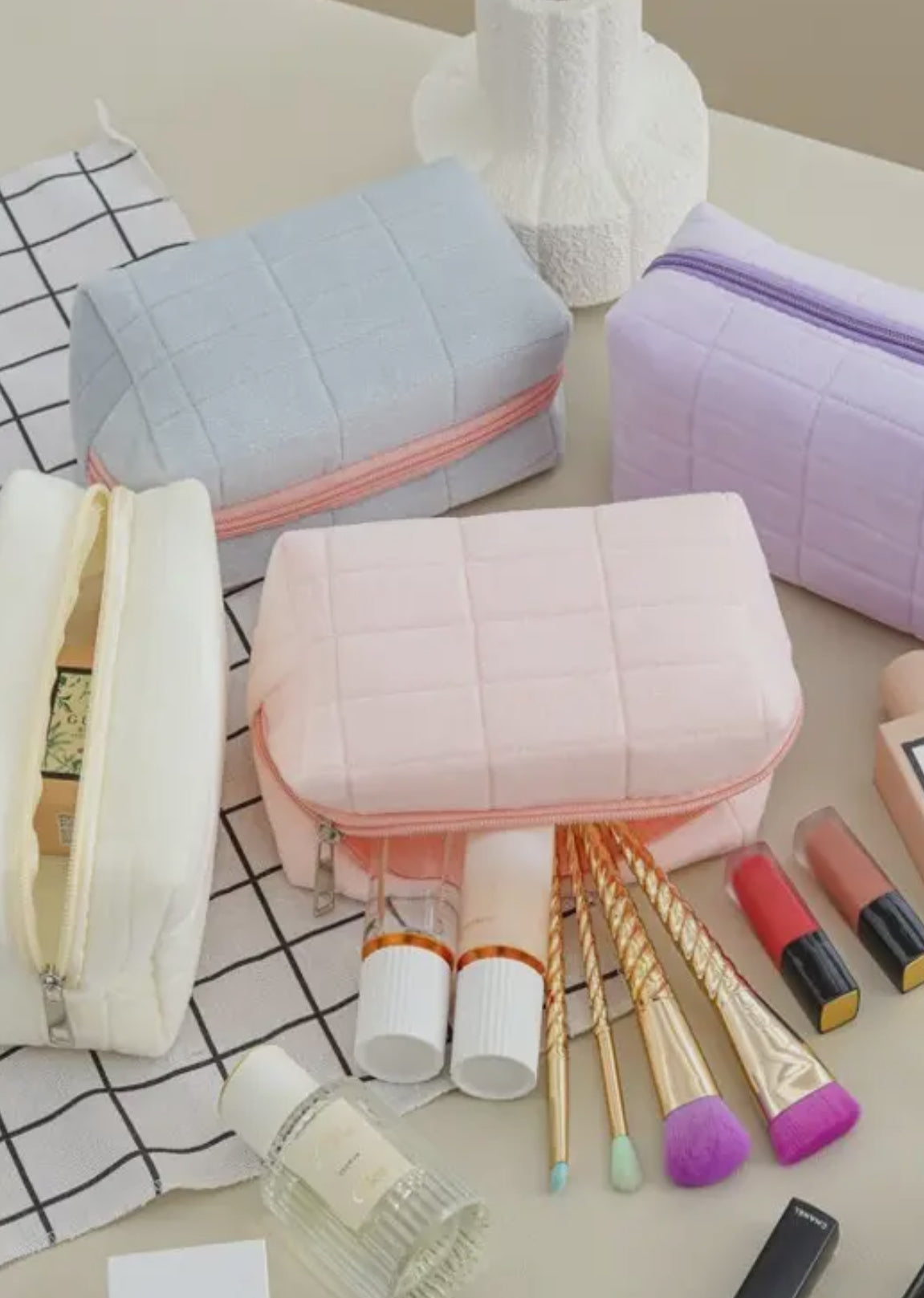 Velvet Cosmetic Bag