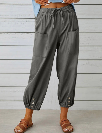 High Waisted Pocket Pants