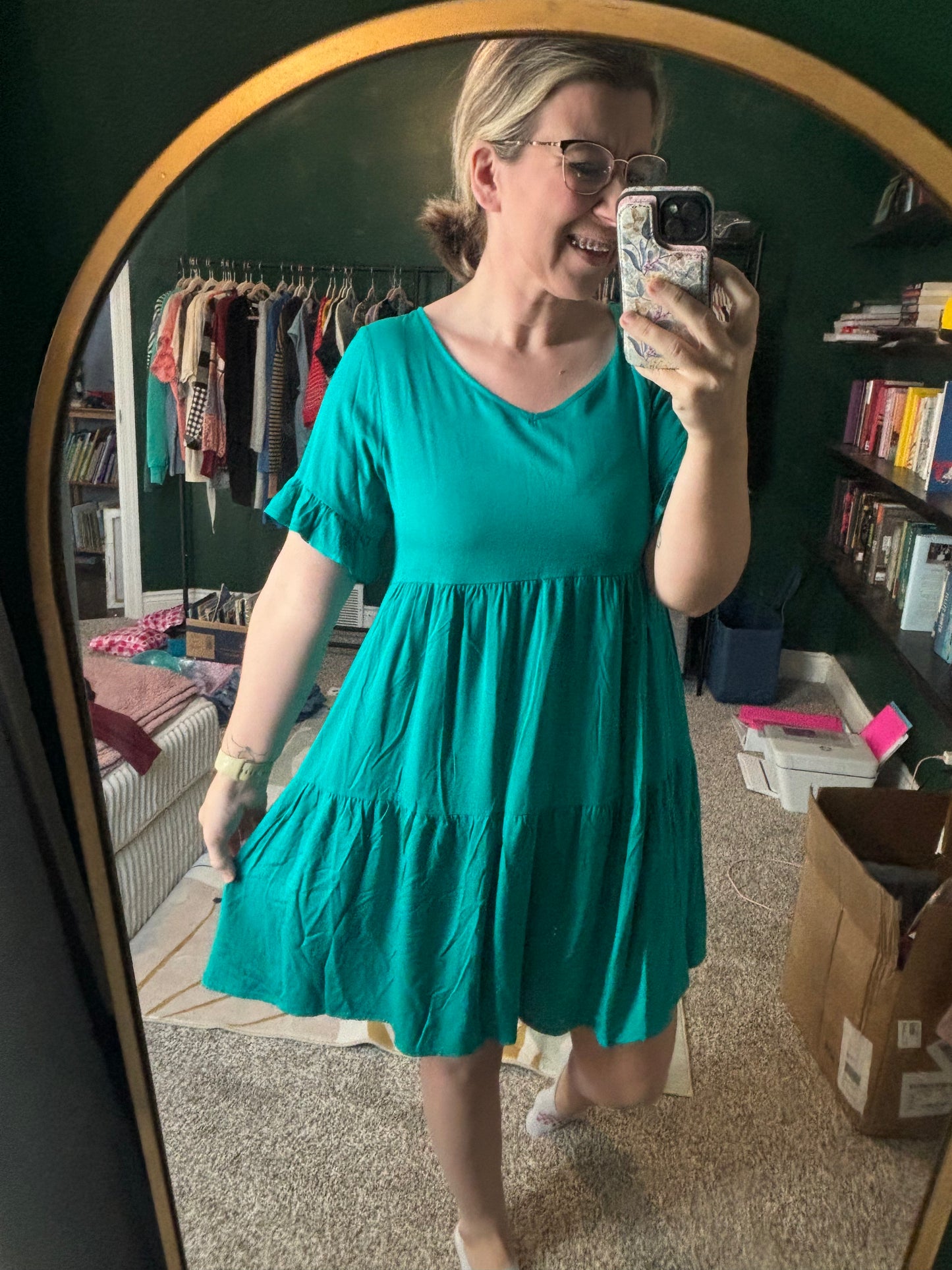 Tiered Babydoll Dress