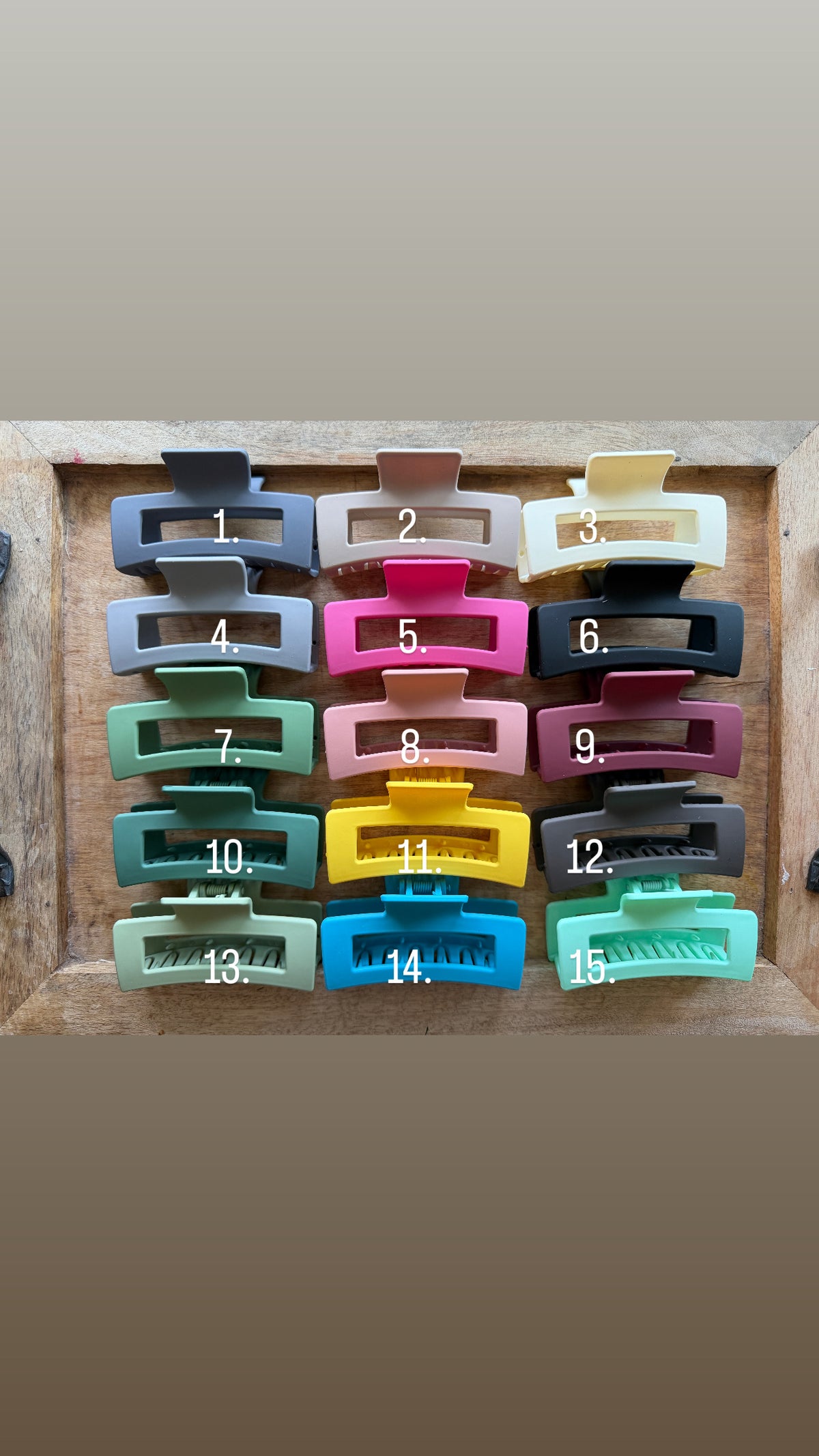 Custom Hair Clips