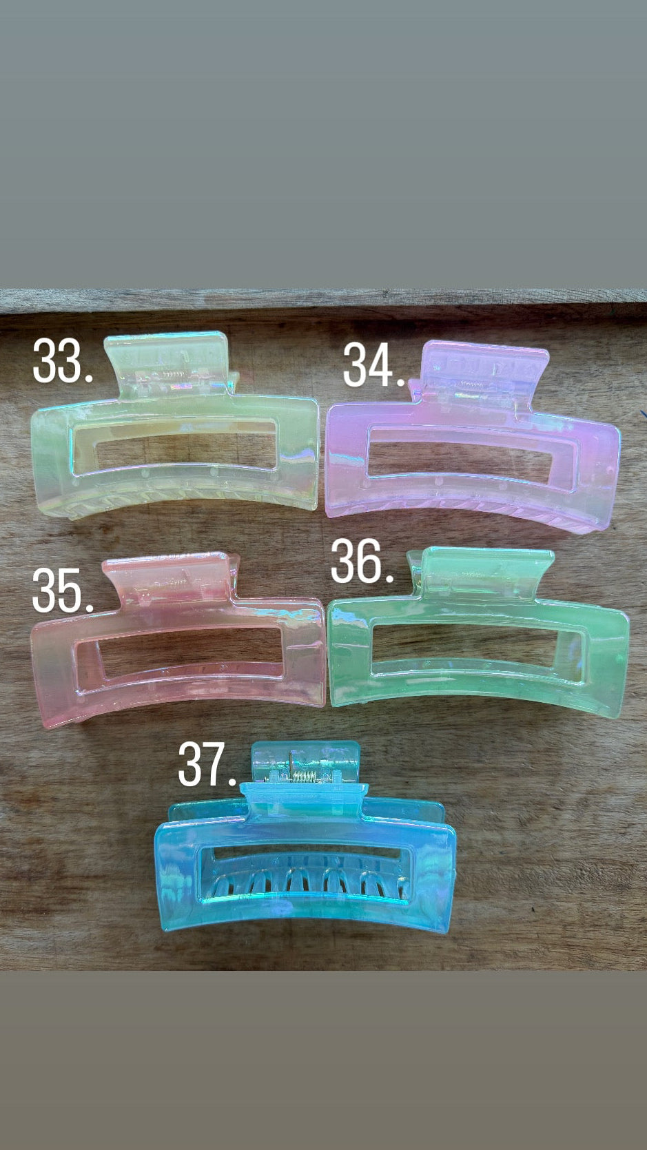 Custom Hair Clips